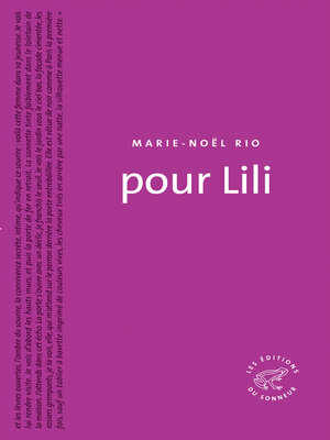 cover image of Pour Lili